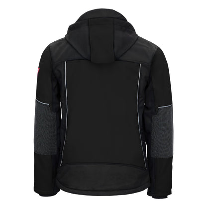 NITRAS MOTION TEX PLUS, softshell jakke, sort