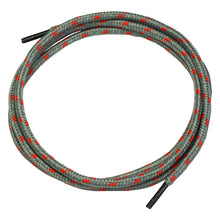 NITRAS snørebånd, grå / rød | Pakke (1 par)