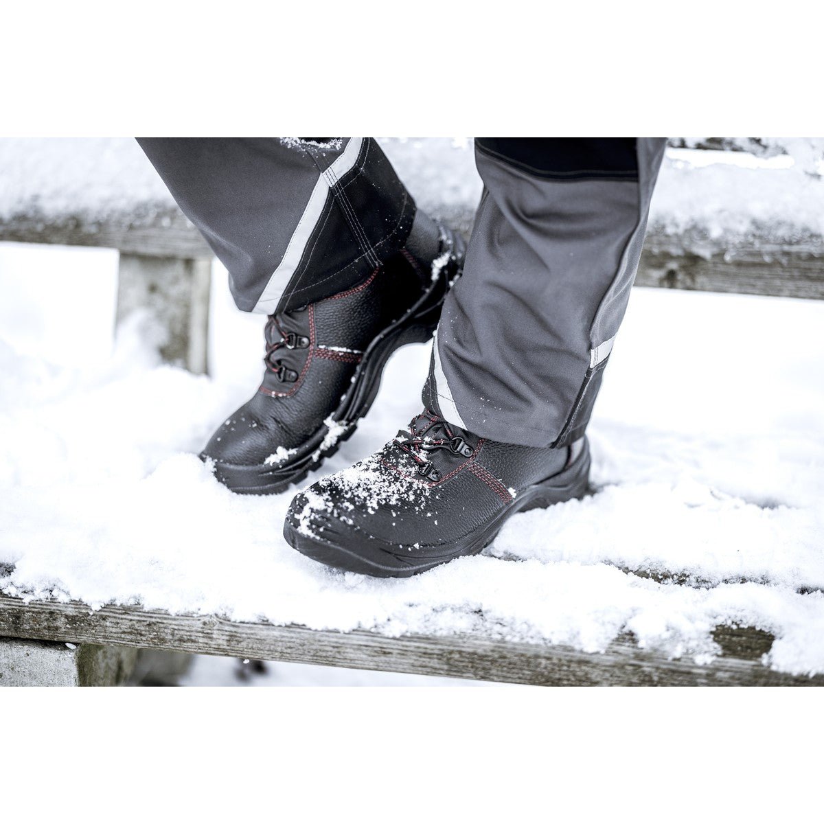 NITRAS BASIC STEP MID+ W, S3 CI sikkerheds vinterstøvler, mellemhøje, sorte