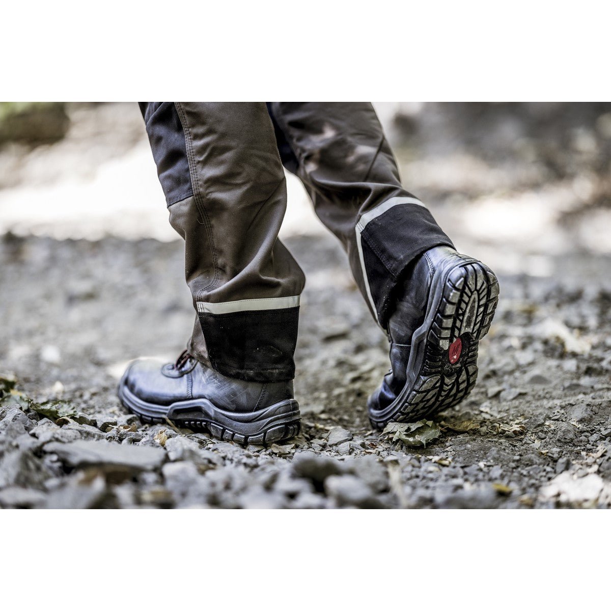 NITRAS POWER STEP MID, S3 HI HRO sikkerhedsstøvler, mellemhøj, sort