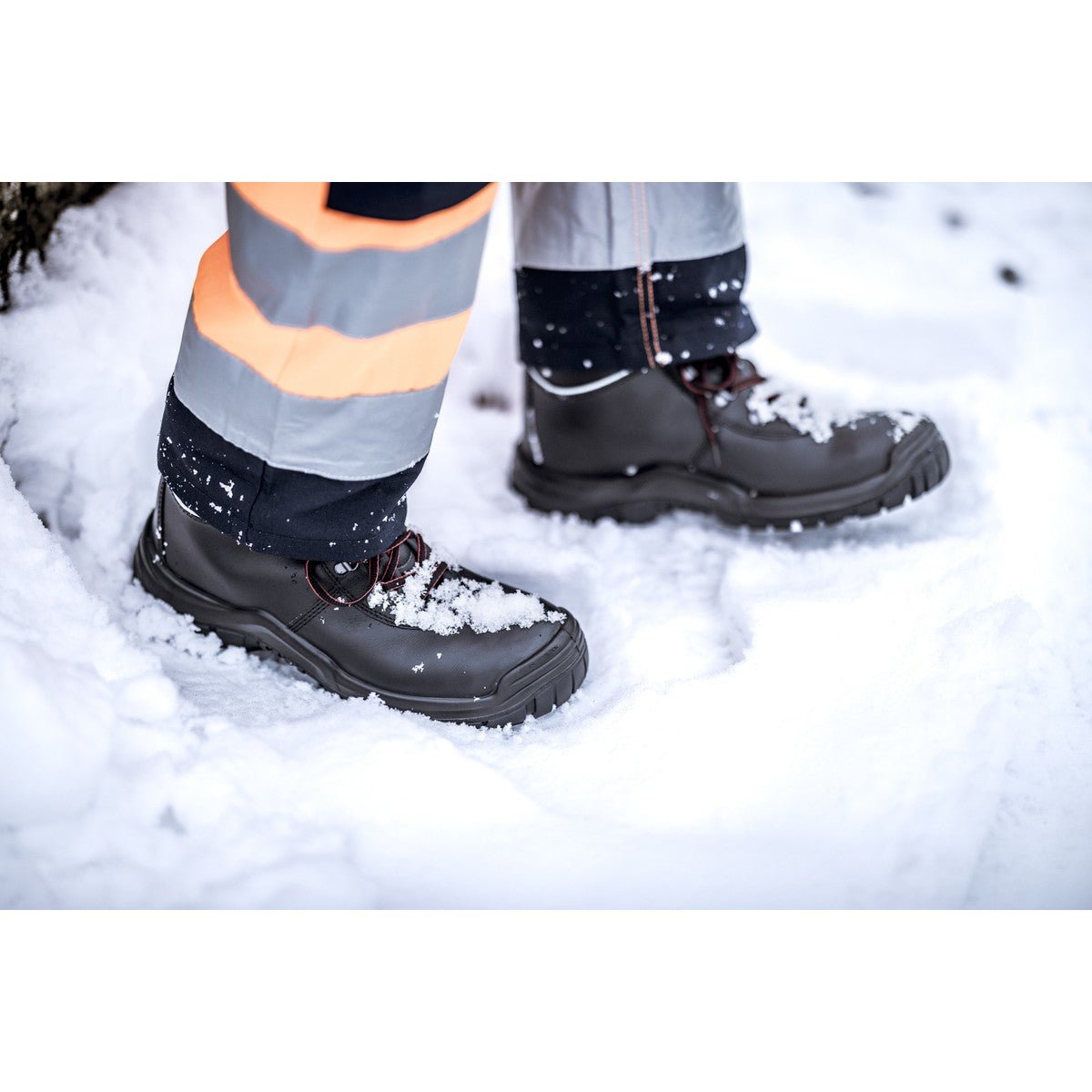 NITRAS POWER STEP MID+, S3 CI HI HRO SRC sikkerheds vinterstøvler, mellemhøj, sort