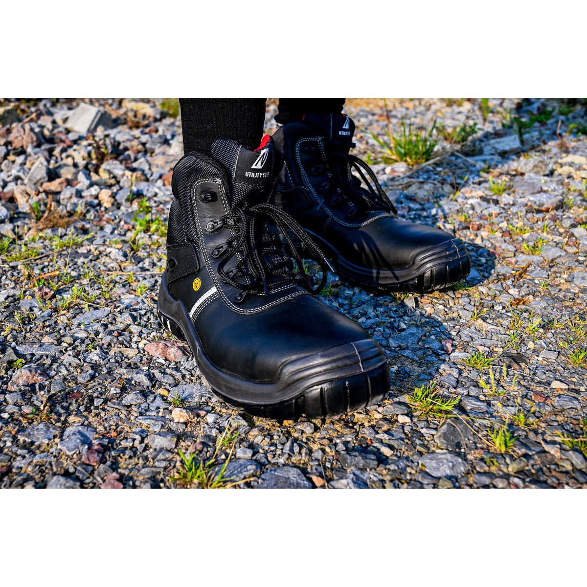 NITRAS UTILITY STEP MID, S3L CI FO SR sikkerhedsstøvler, sorte