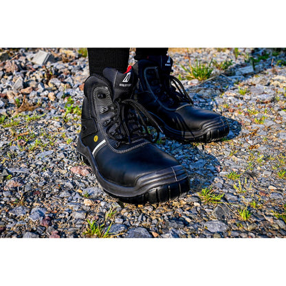 NITRAS UTILITY STEP MID, S3L CI FO SR sikkerhedsstøvler, sorte