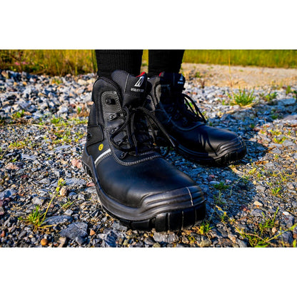 NITRAS UTILITY STEP MID, S3L CI FO SR sikkerhedsstøvler, sorte