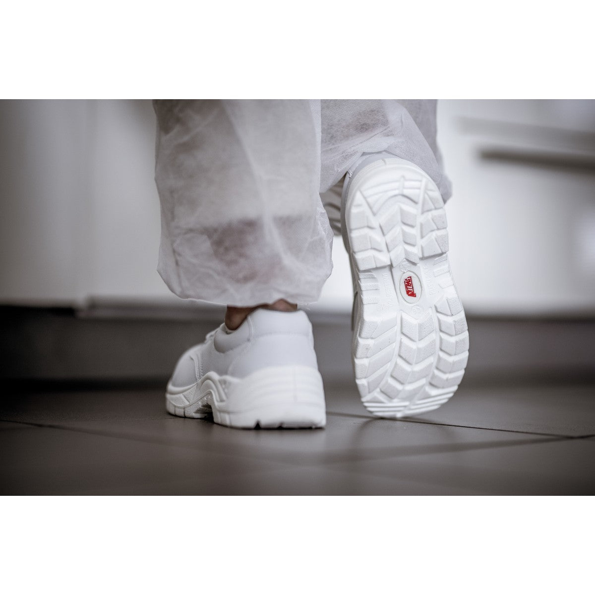 NITRAS CLEAN STEP, S2 sikkerhedssko, hvid