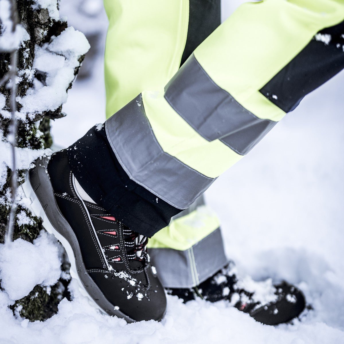 NITRAS SPORT STEP MID W, S3 CI sikkerheds vinterstøvler, mellemhøje, sorte