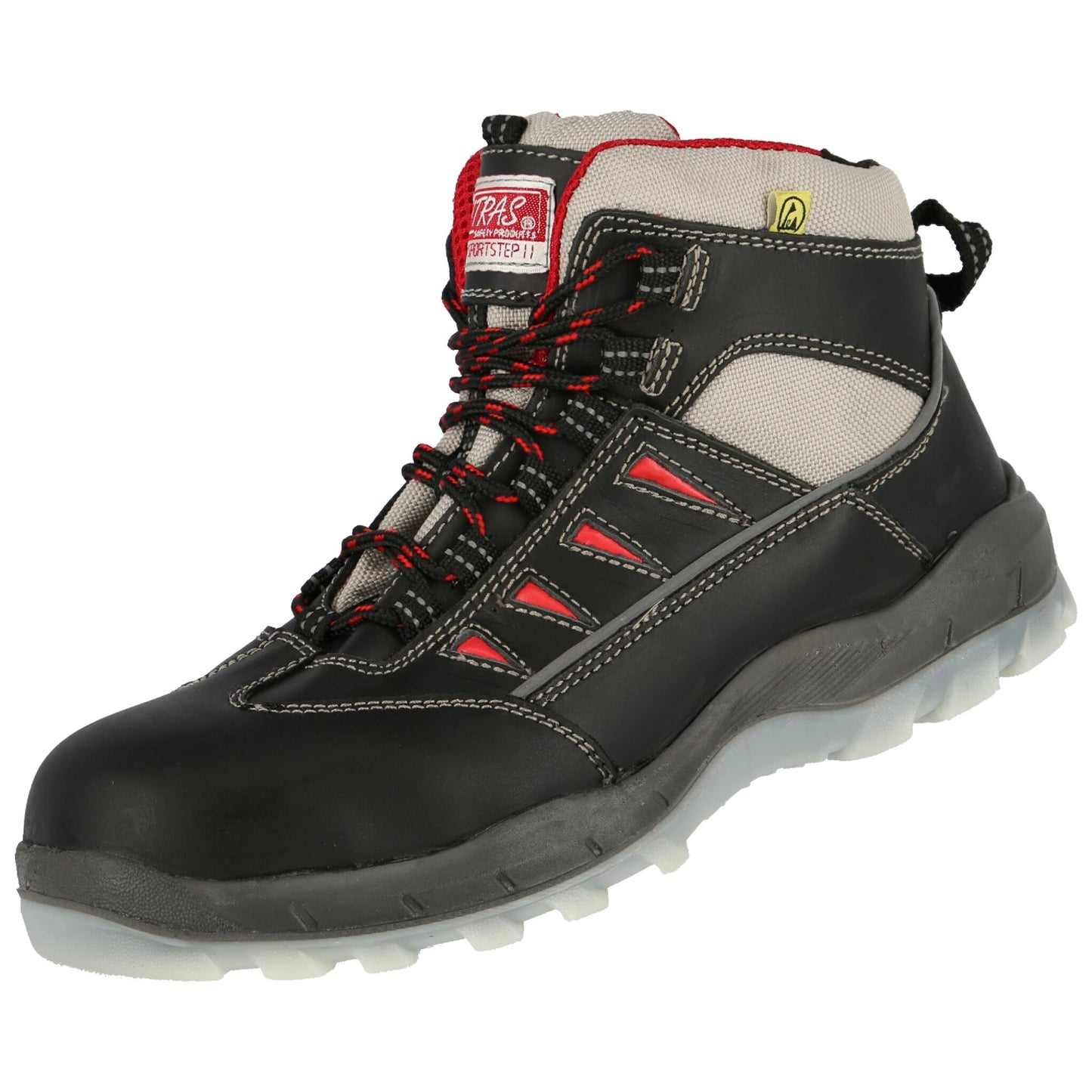 NITRAS SPORT STEP MID, S3 sikkerhedsstøvler, mellemhøj, sort