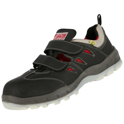 NITRAS SPORT STEP SA, S1P sikkerhedssandaler, sorte