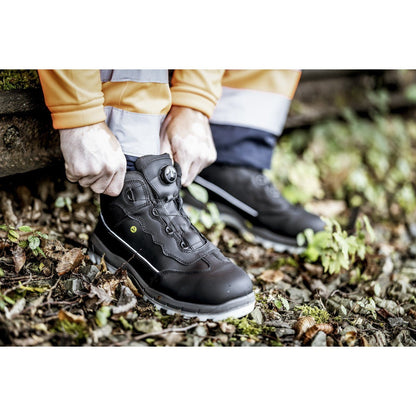 NITRAS SPORT STEP MID FIT, sikkerhedsstøvler, mellemhøj, sort