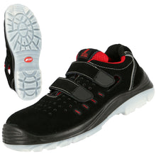 NITRAS EASY STEP SA, S1P sikkerhedssandaler, sorte