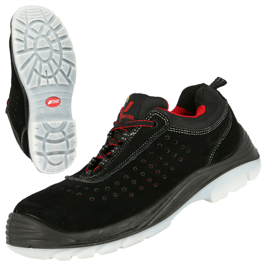 NITRAS EASY STEP P, S1P sikkerhedssko, sort