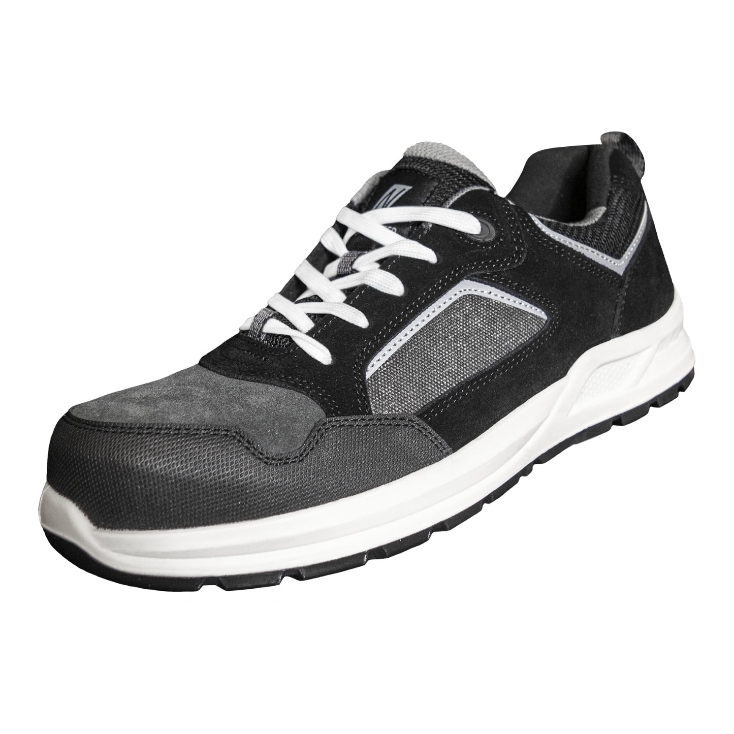 NITRAS CLASSIC STEP, S1P sikkerhedssko, grå/sort