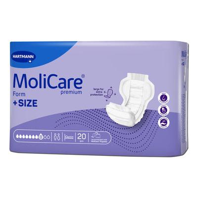 MoliCare p Form +STØRRELSE 8Tr P20 | Pakke (20 stk.)