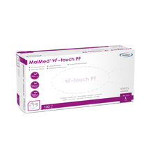 MaiMed vi-touch engangshandsker i vinyl, pudderfri, 100 stk./æske