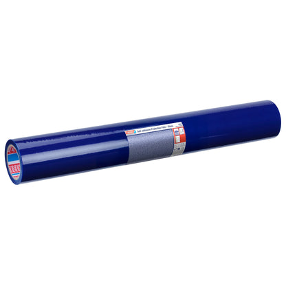 tesa Professional 74921 Selbstklebende Schutzfolie – Glas, blau 100 m x 750 mm