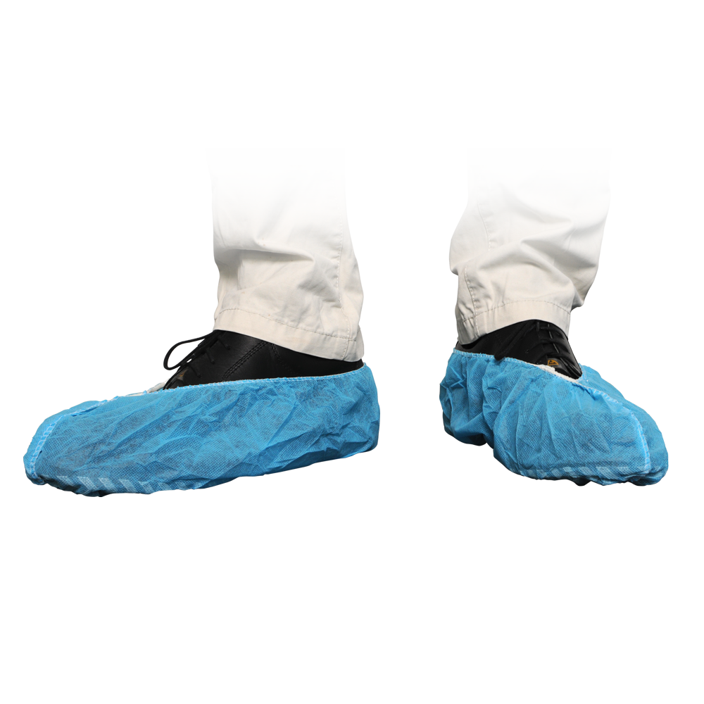 MaiMed-Cover ABS skoovertræk engangsskoovertræk af PP, blå, 50 stk./pk. | Pakke (50 stk.)