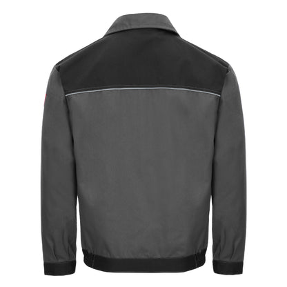 NITRAS MOTION TEX LIGHT, arbejdsjakke, grå/sort