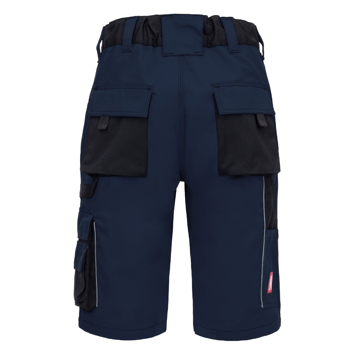 NITRAS MOTION TEX PLUS, arbejdsbukser, korte, marineblå/sort