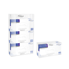 MaiMed vægholder til handskebokse med fjeder lavet af akryl - mål: 246x106x135mm - pakke med 1 | Pakke (1 stk.)