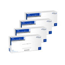 MaiMed-løsning næste hvide nitrilhandsker, ikke-sterile, latexfrie, 200 stk./æske