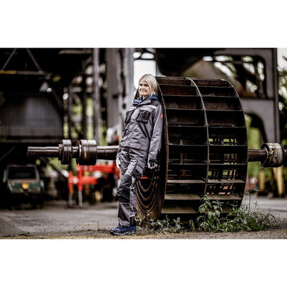 NITRAS MOTION TEX PLUS, arbejdsjakke, grå/sort