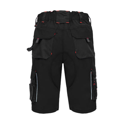 NITRAS MOTION TEX PRO FX, arbejdsbukser, korte, sorte