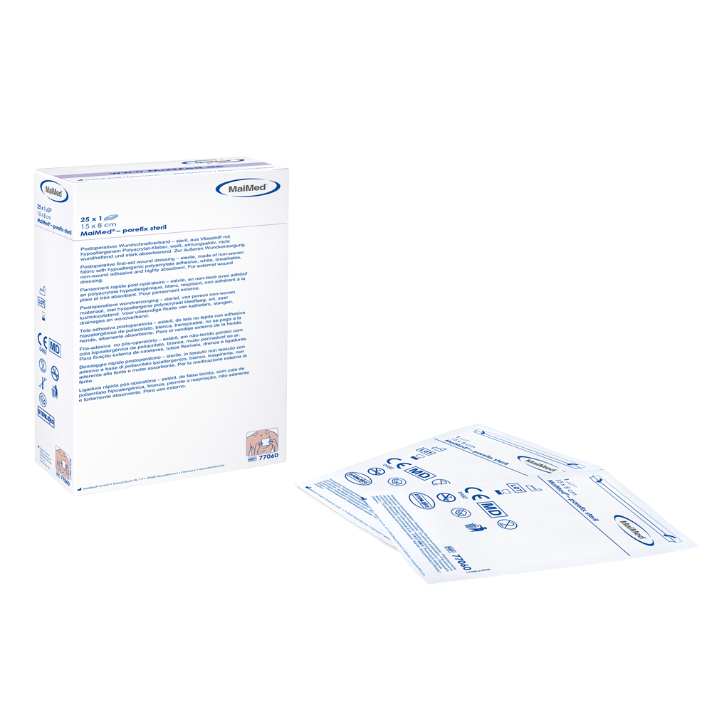 MaiMed-porefix steril hurtig sårbandage