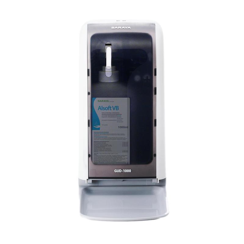 Saraya GUD-1000 desinfektions- og sæbedispenser (batterier ikke inkluderet) | 1 stk