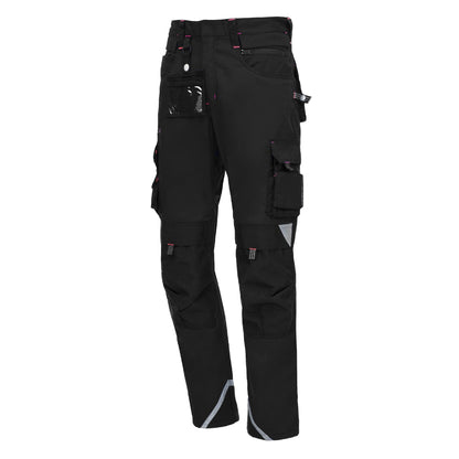 NITRAS MOTION TEX PRO FX, arbejdsbukser, lange, sorte