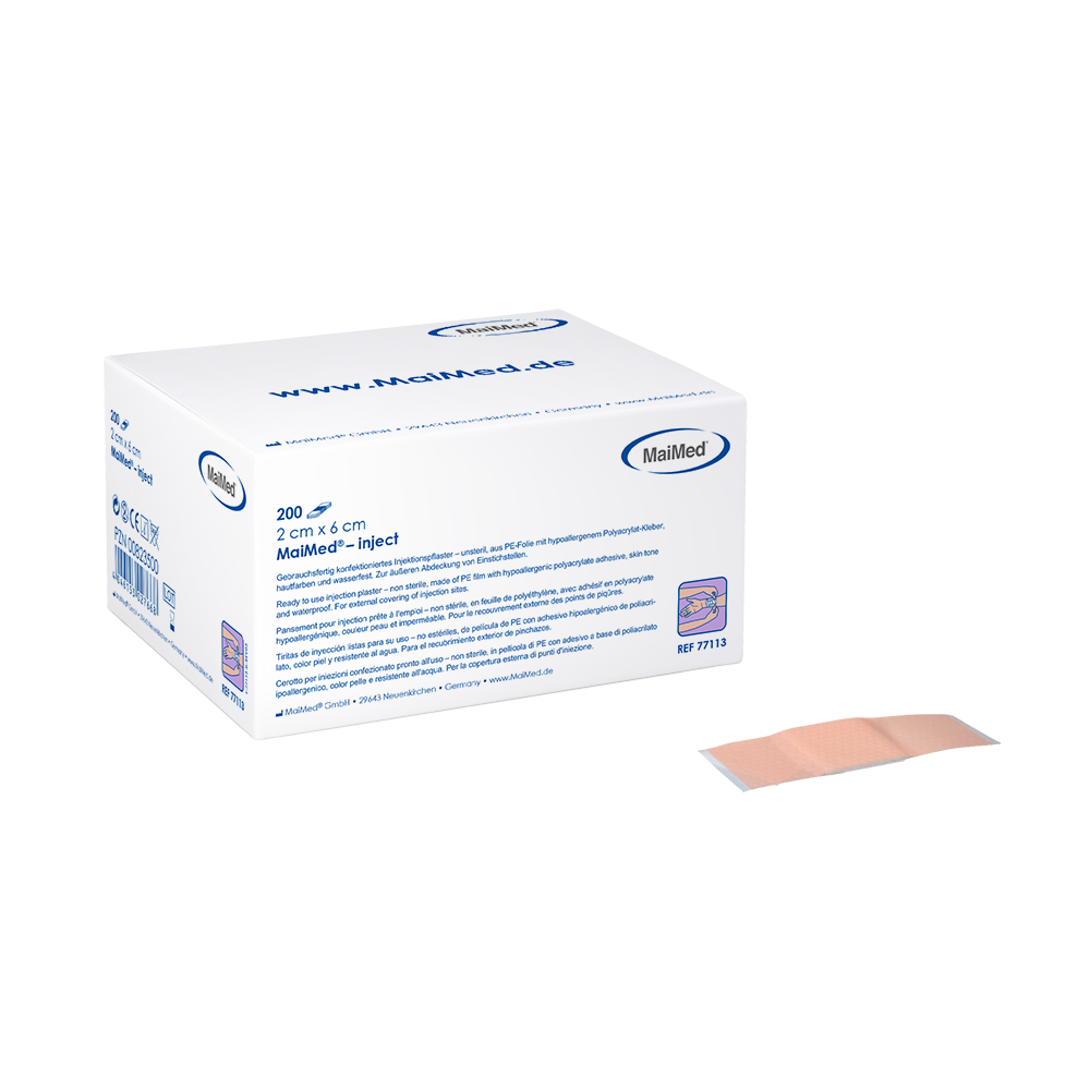 MaiMed-inject, vandtæt injektionsgips