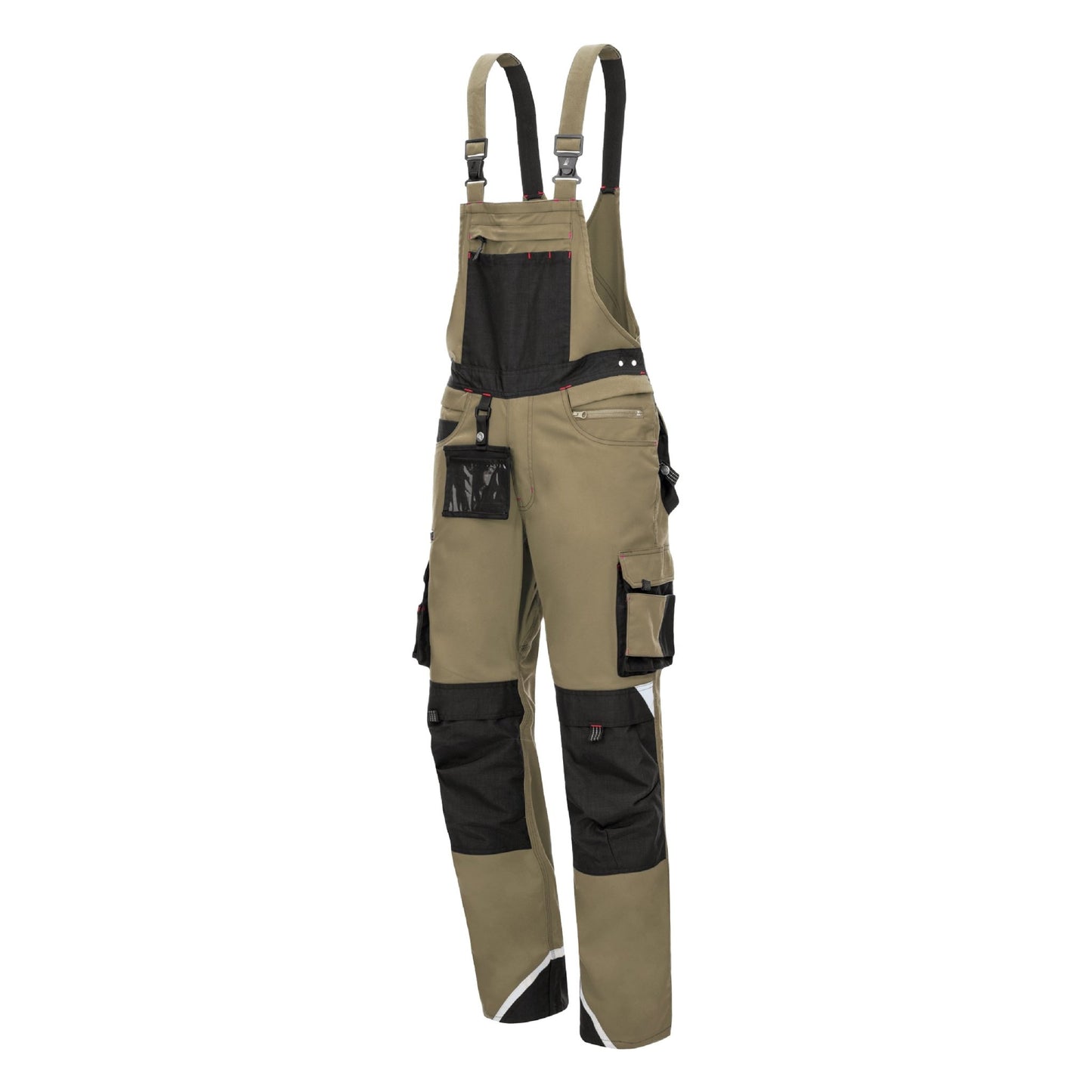 NITRAS MOTION TEX PRO FX, garnbukser, kaki / sort