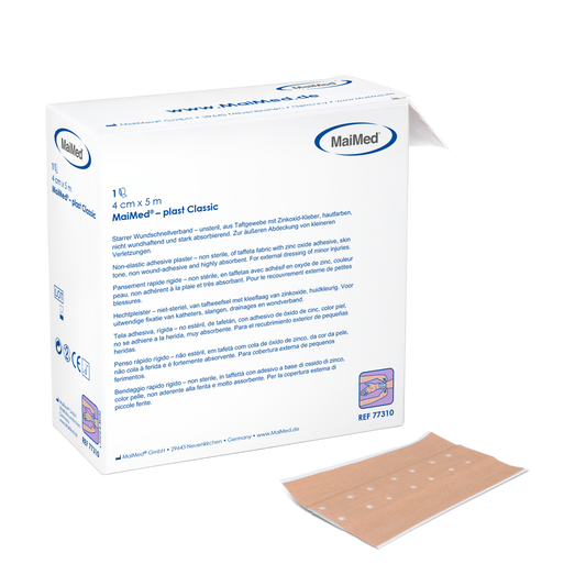 MaiMed-plast Klassisk stiv hurtig sårbandage