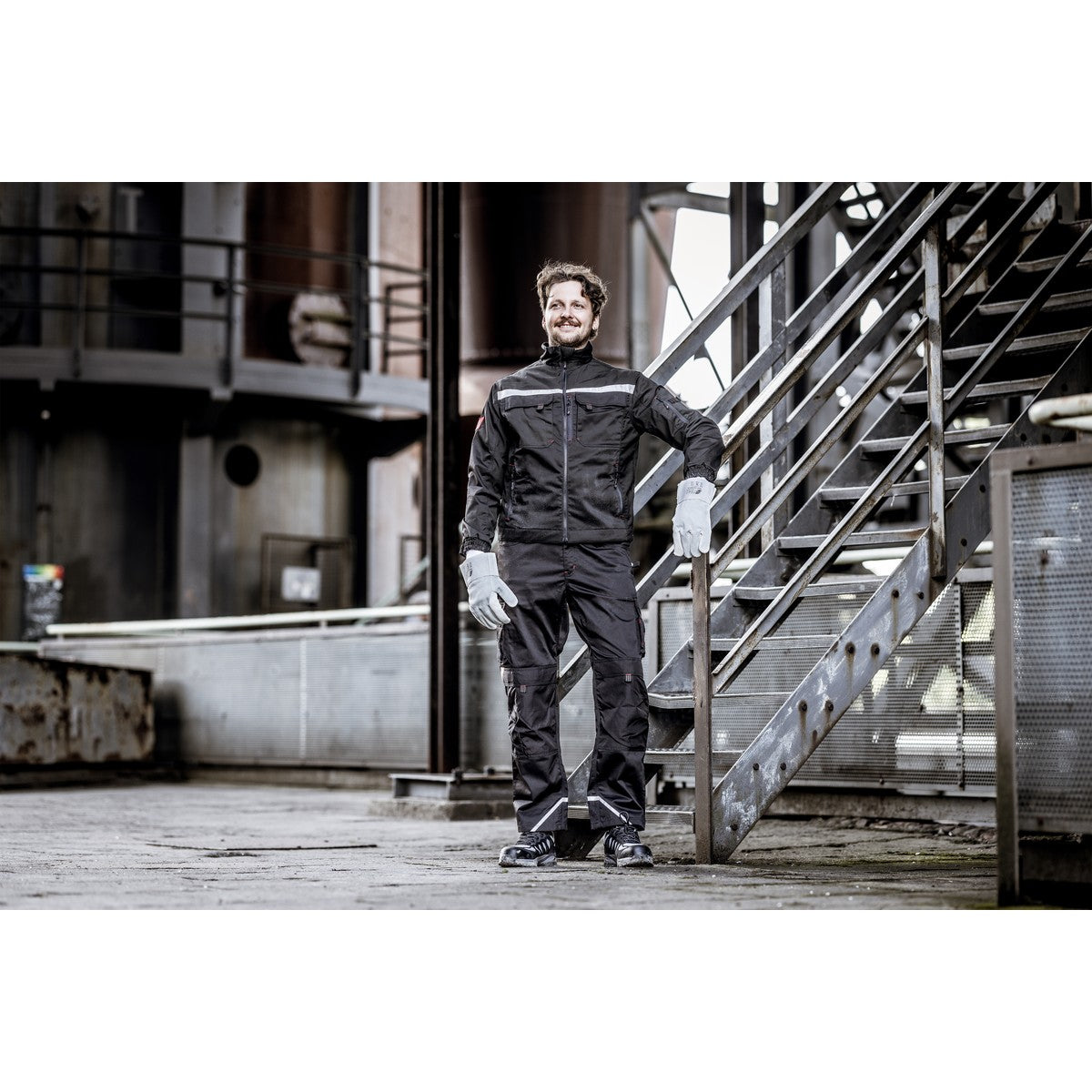 NITRAS MOTION TEX PRO FX, arbejdsjakke, sort