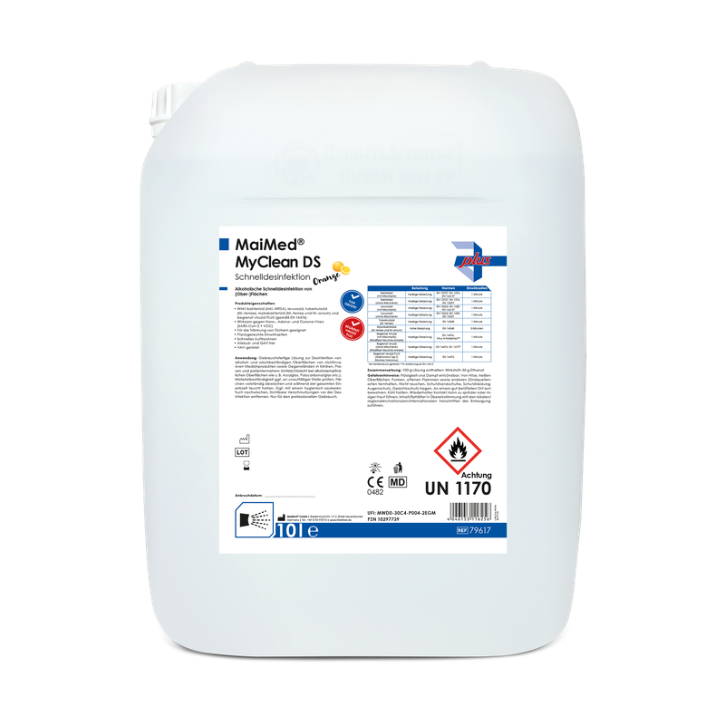 MaiMed MyClean DS - hurtig desinfektion | Beholder (10 l)