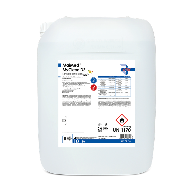 MaiMed MyClean DS - hurtig desinfektion | Beholder (10 l)