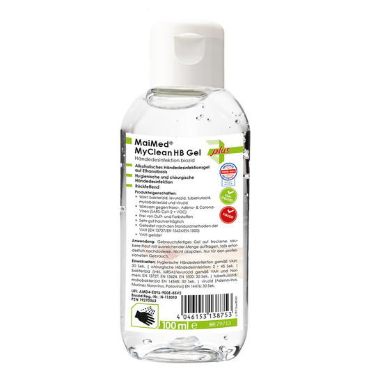 MaiMed MyClean HB Gel 100 ml/flaske | Flaske (500 ml)