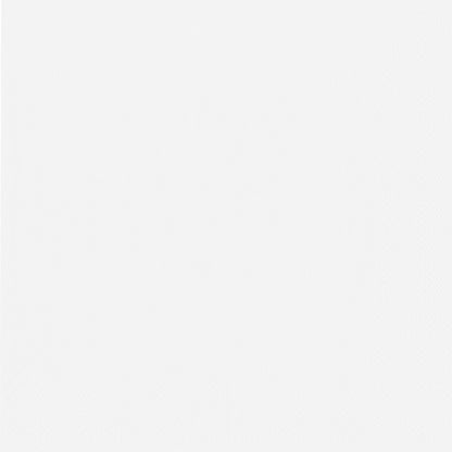 En enkel, ensfarvet hvid baggrund – som ved PAPSTAR 50 servietter, 2-lags 1/4-fold 40 cm x 40 cm fra PAPSTAR GmbH – uden mønster eller iøjnefaldende træk.