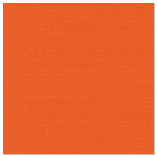En ensfarvet, lys orange kvadratisk serviet med diskret struktur - ideel til borddekoration eller til at kombinere med PAPSTAR GmbH 20 servietter "ROYAL Collection" 1/4-fals 40 cm x 40 cm.