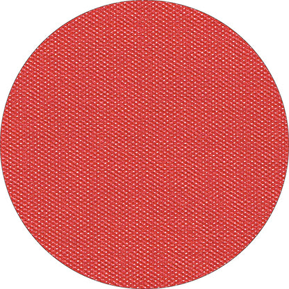 Eine Nahaufnahme der Starpak Tischdecke, stoffähnlich, Vlies "soft selection plus" in kreisförmiger Form, die das Bindungsmuster und die Materialdetails dieser strapazierfähigen Tischdecke von Starpak hervorhebt.