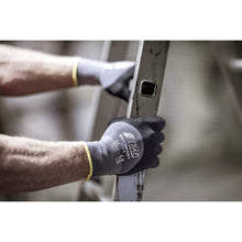 NITRAS SKIN FLEX V, montagehandsker, grå/sort