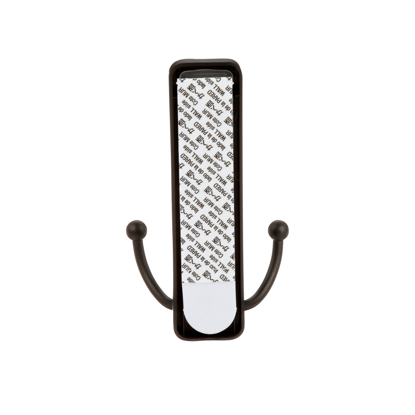 Der Command™ Großer Badezimmer-Doppelhaken von 3M Deutschland GmbH in Nickel satiniert bietet zwei Arme und haftet dank großer Strips ohne Bohren - ideal als Handtuchhaken im Bad.