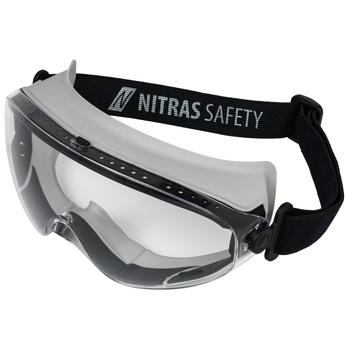 NITRAS VISION PROTECT, fuldsynsbriller, EN 166 PVC | Pakke (12 stk.)