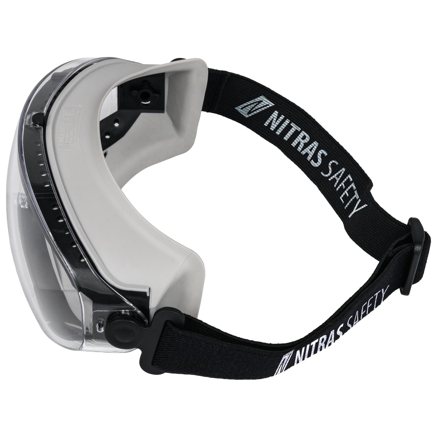 NITRAS VISION PROTECT, fuldsynsbriller, EN 166 PVC | Pakke (12 stk.)