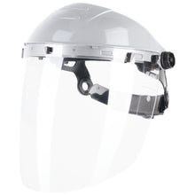 NITRAS PROTECT visir, gennemsigtig / sort, EN 166 plast | Pakke (1 stk.)