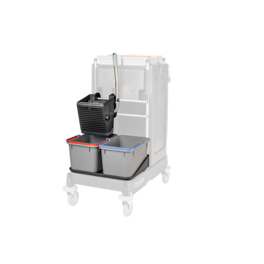 Numatic SRK1S sort - VA universalpresse, 2 x 17 L spand grå, skål til spand | Pakke (1 stk)