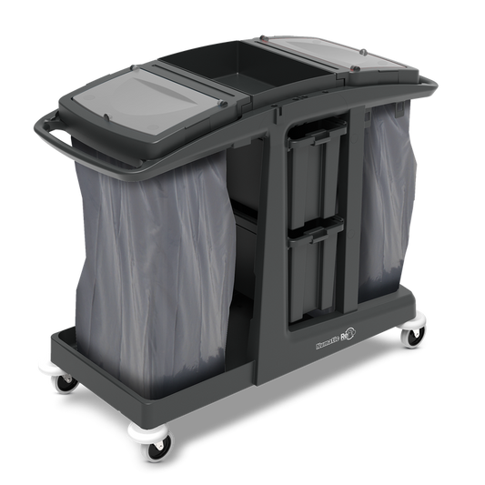 Numatisk rengøringsvogn EcoMatic EM-6 | Pakke (1 stk)