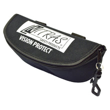 NITRAS brilleetui, tekstil, sort | Pakke (1 stk.)