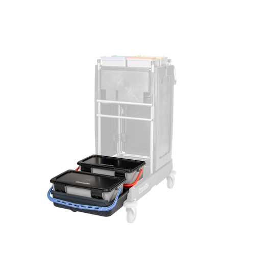 Numatic SRK 25 - 2 x Mopmatic moppeboks MK1 og skål til MK1 sort inkl. fastgørelsesskrue | Pakke (1 stk)