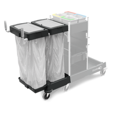 Numatic affaldsenhed forlængersæt 240 liter til SM-4, pulverlakeret, sort (Reflo) | Pakke (1 stk)