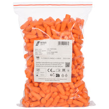 NITRAS MUTE PLUGS, ørepropper, orange, EN 352-2, 250 par / polybag PU | Pakke (1 stk.)